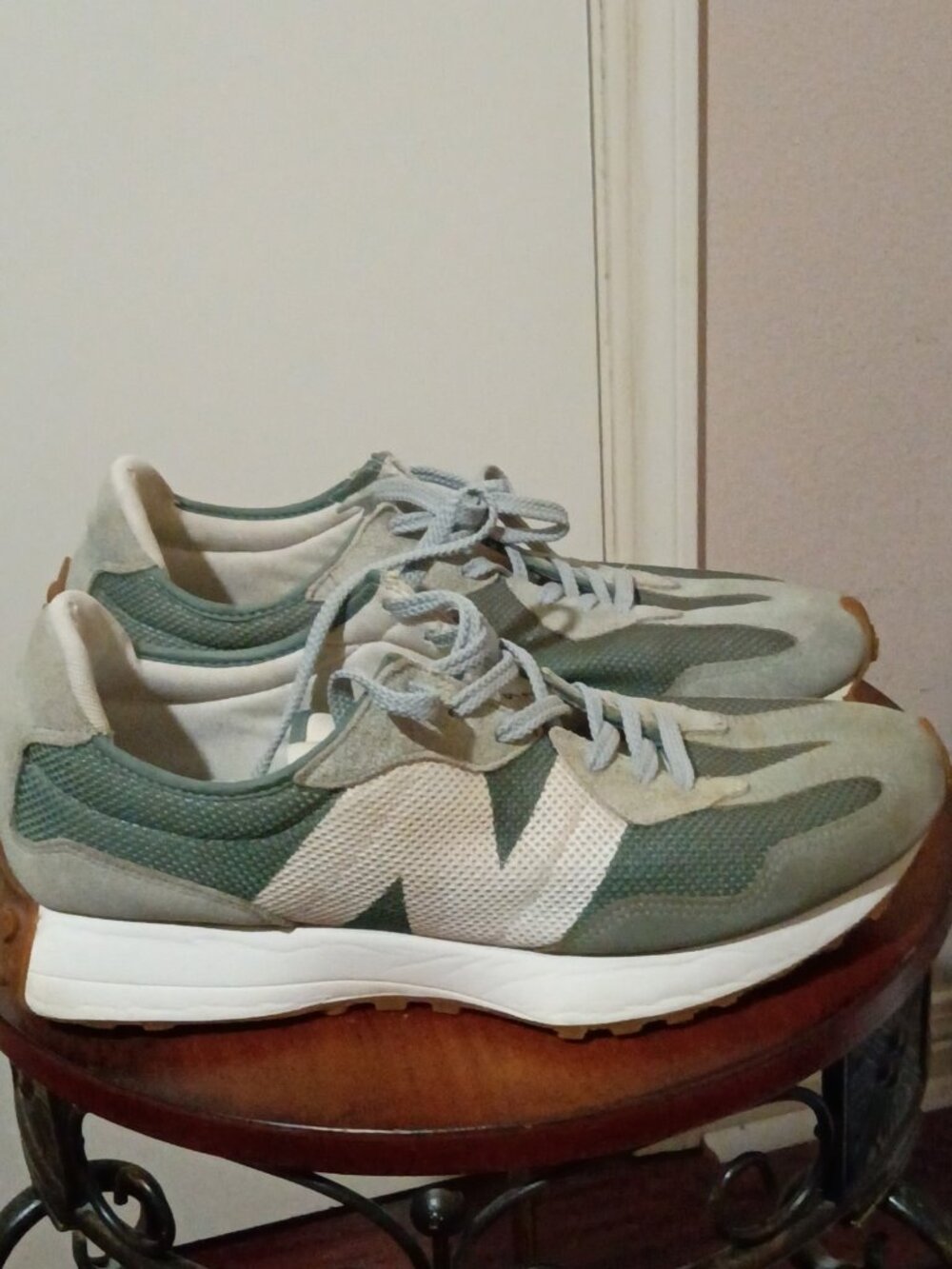 New Balance 327 "Juniper" Juniper/Dark Juniper Suede Low Top MS327MS Size 12